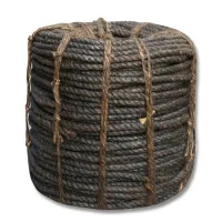 Канат пеньковый ПТпр пропитанный (смоляной) тросовой свивки d. 19 мм