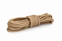 Канат джутовый ДТ тросовой свивки d.  10 мм в отрезках по 100 м