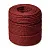 Канат джутовый ДТ тросовой свивки d. 10 мм красный