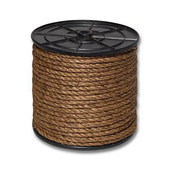 Канат манильский МТ тросовой свивки d. 18 мм на кат. 300 мм (40 м)